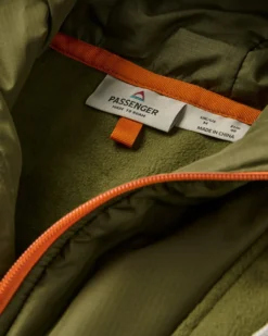 Men's Woodland Hooded 1/2 Zip Polar Fleece