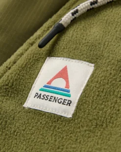 Men's Woodland Hooded 1/2 Zip Polar Fleece