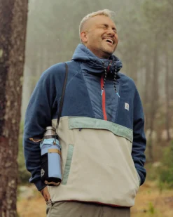 Men's Woodland Hooded 1/2 Zip Polar Fleece