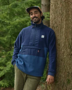 Men's Woodland Hoodless 1/2 Zip Polartec® Fleece