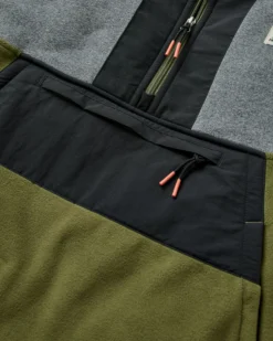 Men's Woodland Hoodless 1/2 Zip Polartec® Fleece