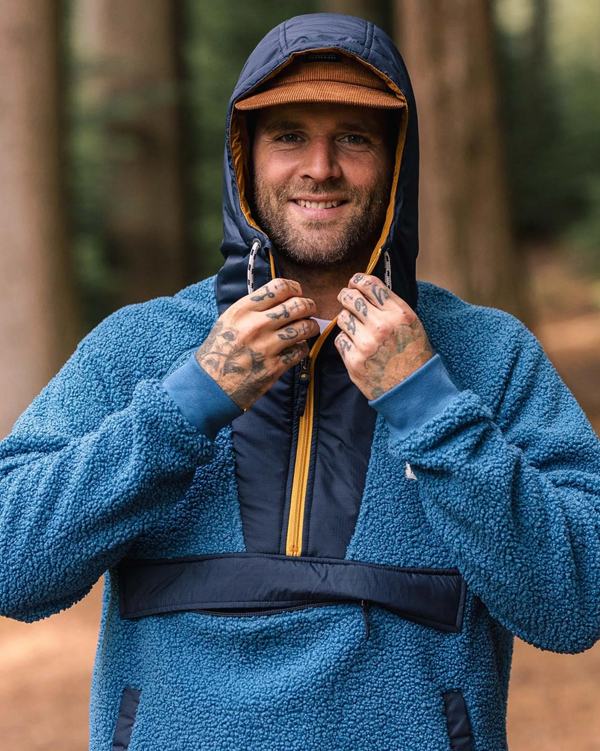 Men's Woodland Polar-lined Sherpa Fleece