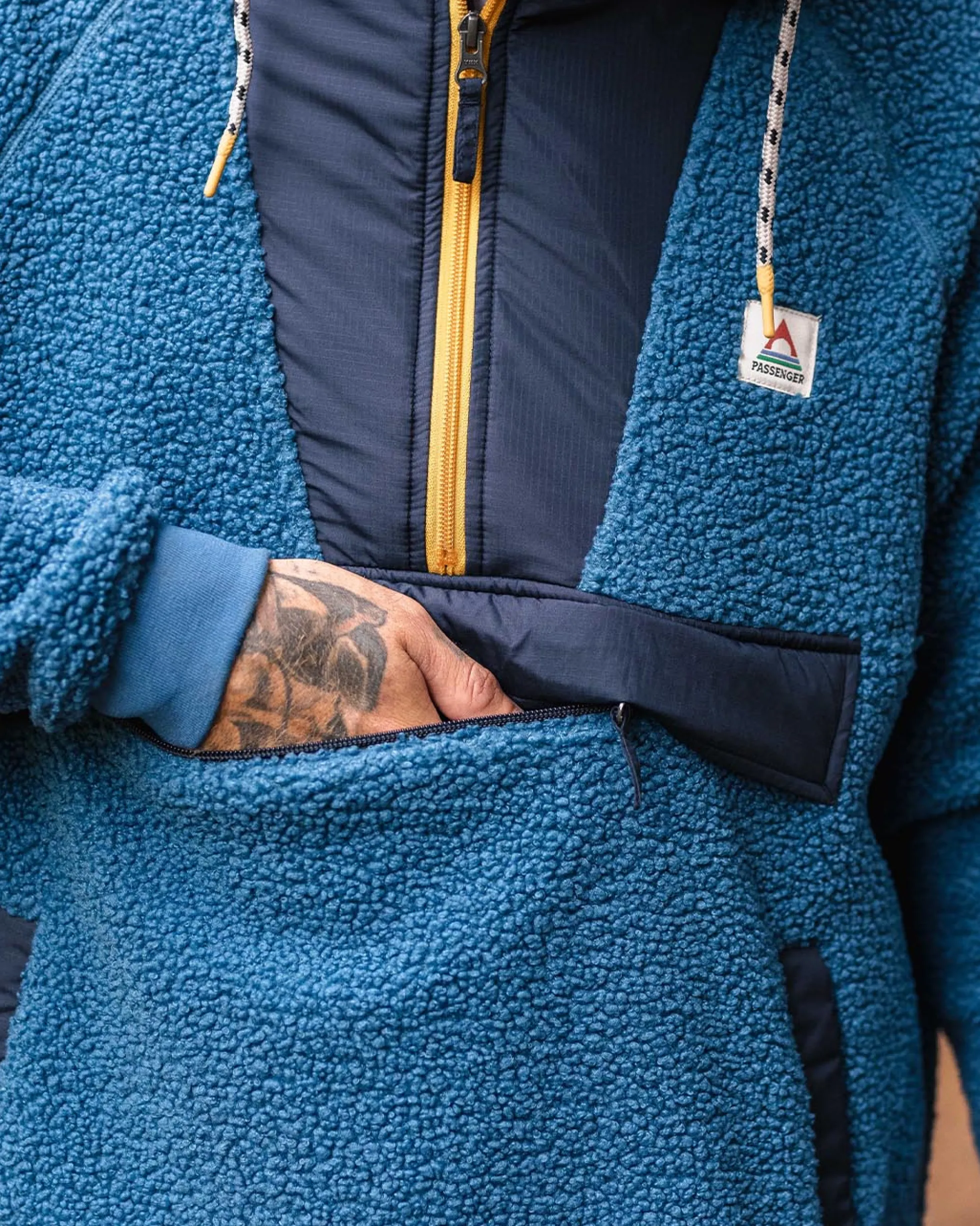 Men's Woodland Polar-lined Sherpa Fleece