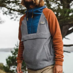 Men's Woodland 1/2 Zip Polar Fleece