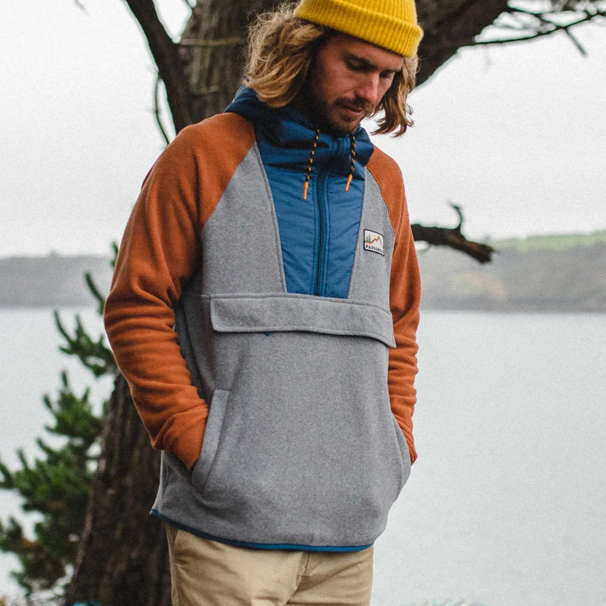 Men's Woodland 1/2 Zip Polar Fleece