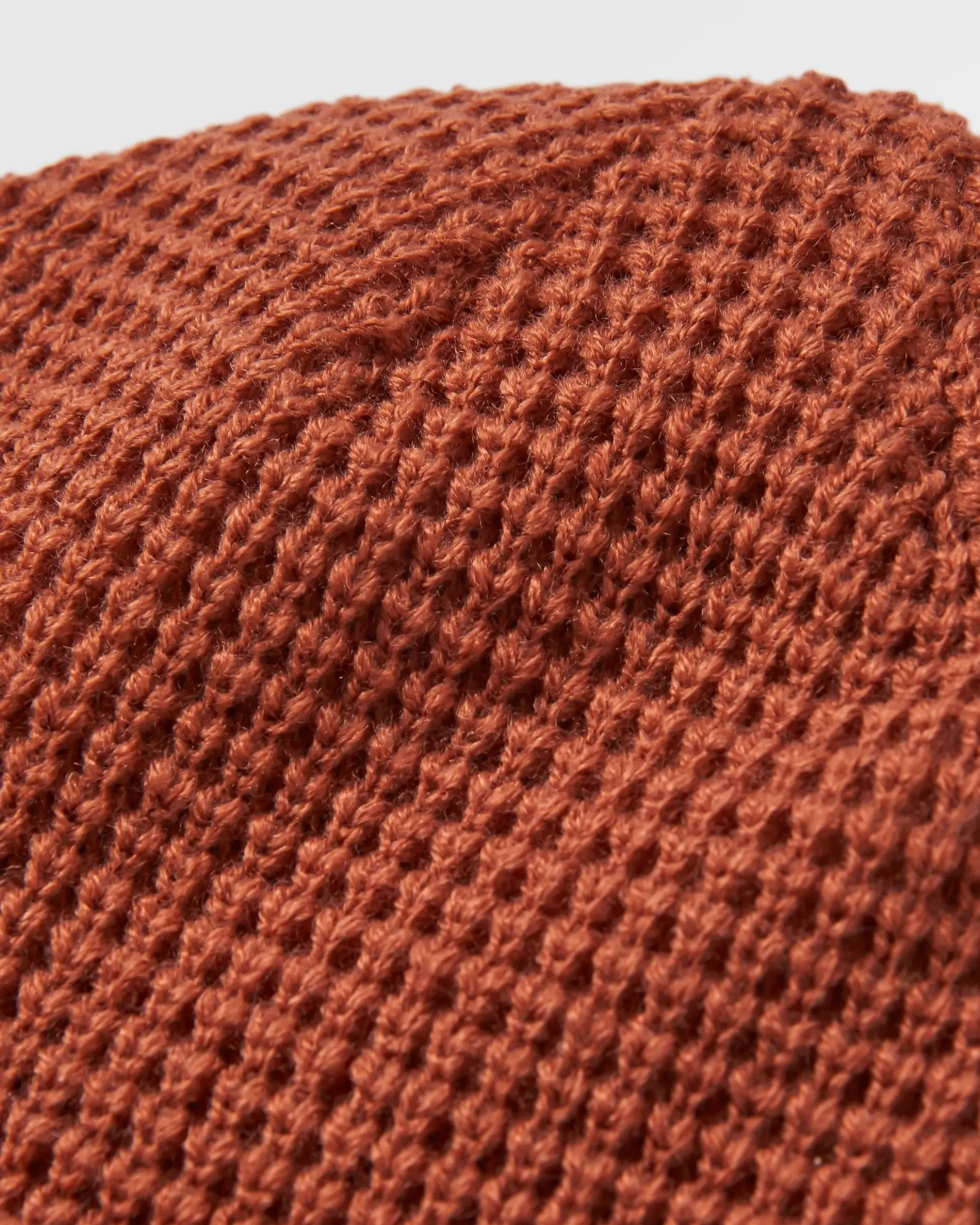 Moss Double Layer Waffle Beanie