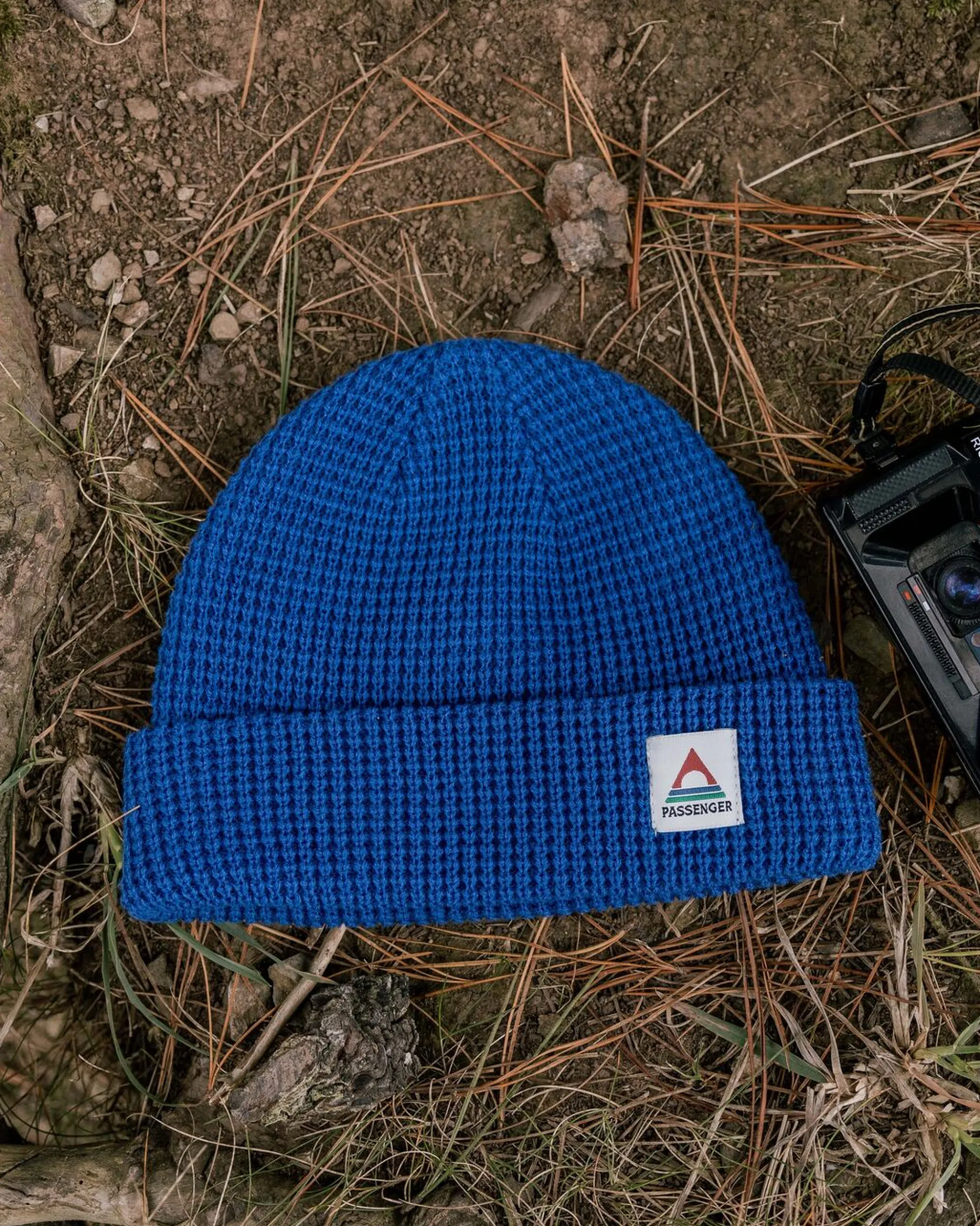 Moss Double Layer Waffle Beanie