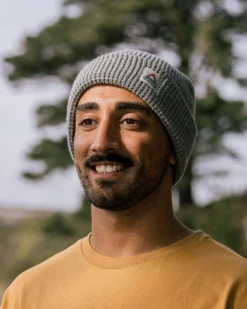 Moss Double Layer Waffle Beanie