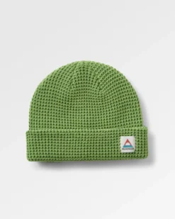 Moss Double Layer Waffle Beanie