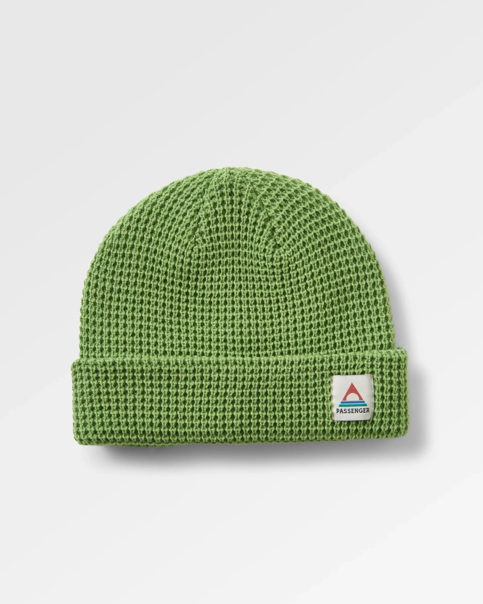 Moss Double Layer Waffle Beanie