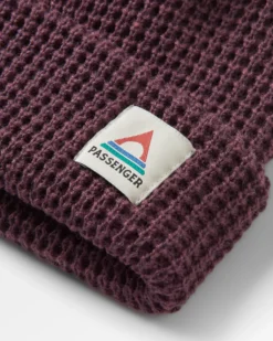 Moss Double Layer Waffle Beanie