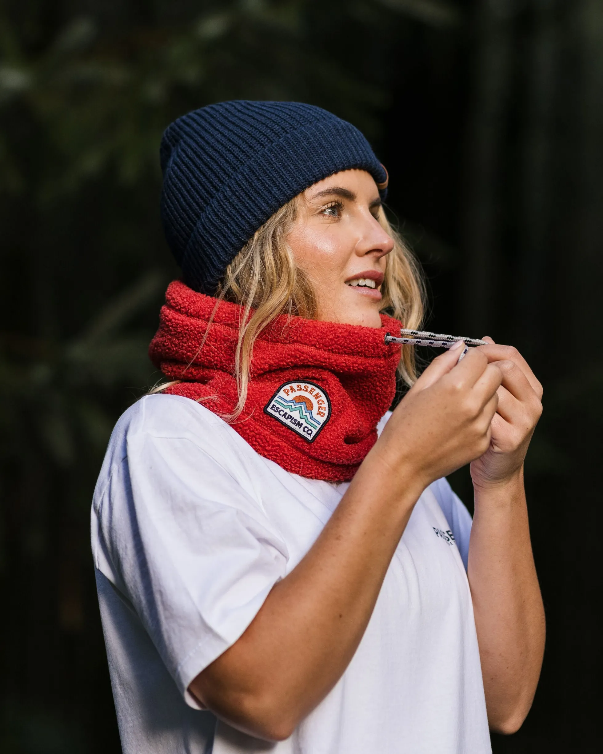 Mulled Sherpa Fleece Snood
