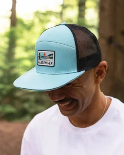 Roamer 7 Panel Organic Cotton Trucker Cap
