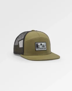 Roamer 7 Panel Organic Cotton Trucker Cap
