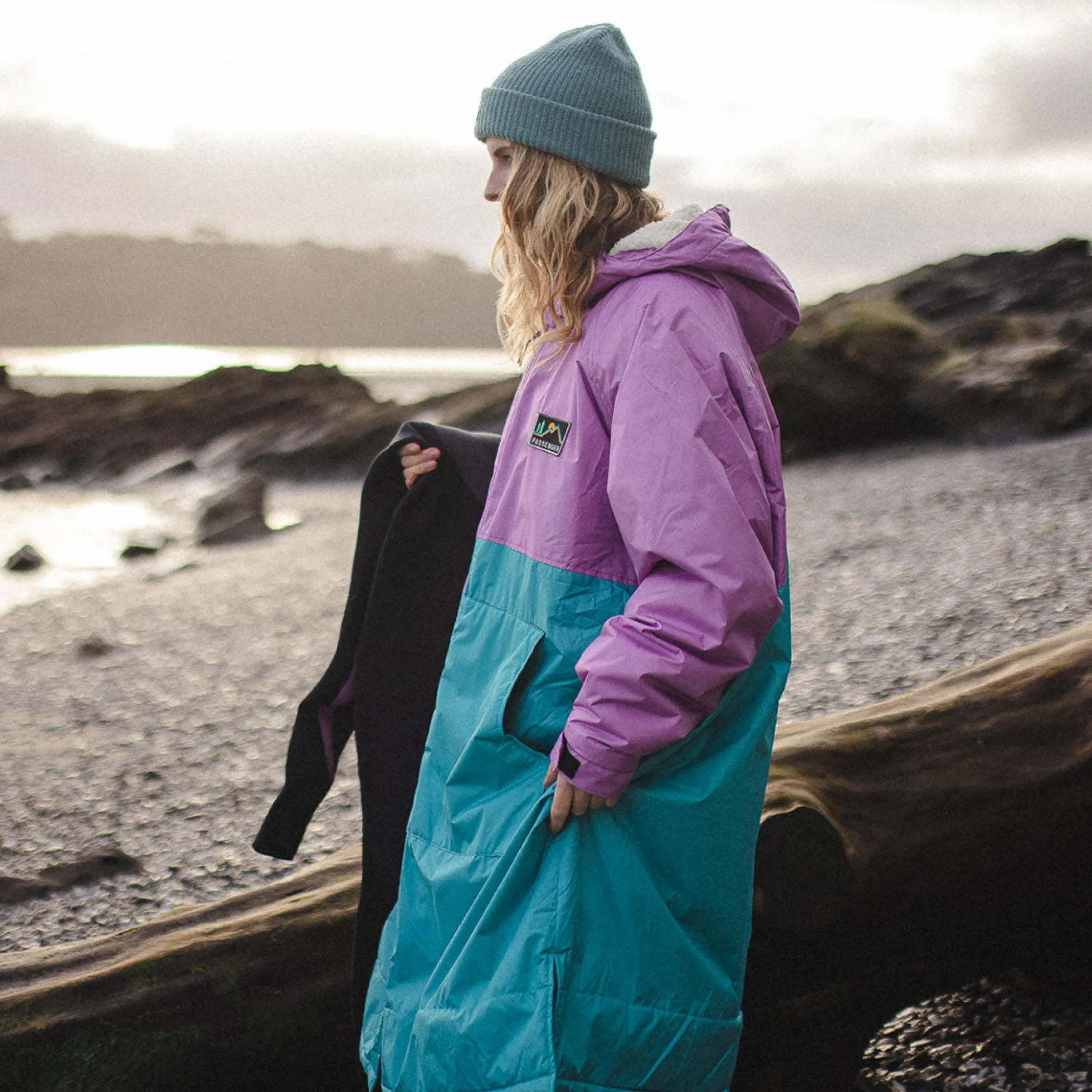 Roaming Sherpa Lined Changing Robe