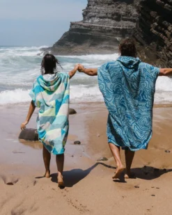 Shoreline Cotton Towel Poncho