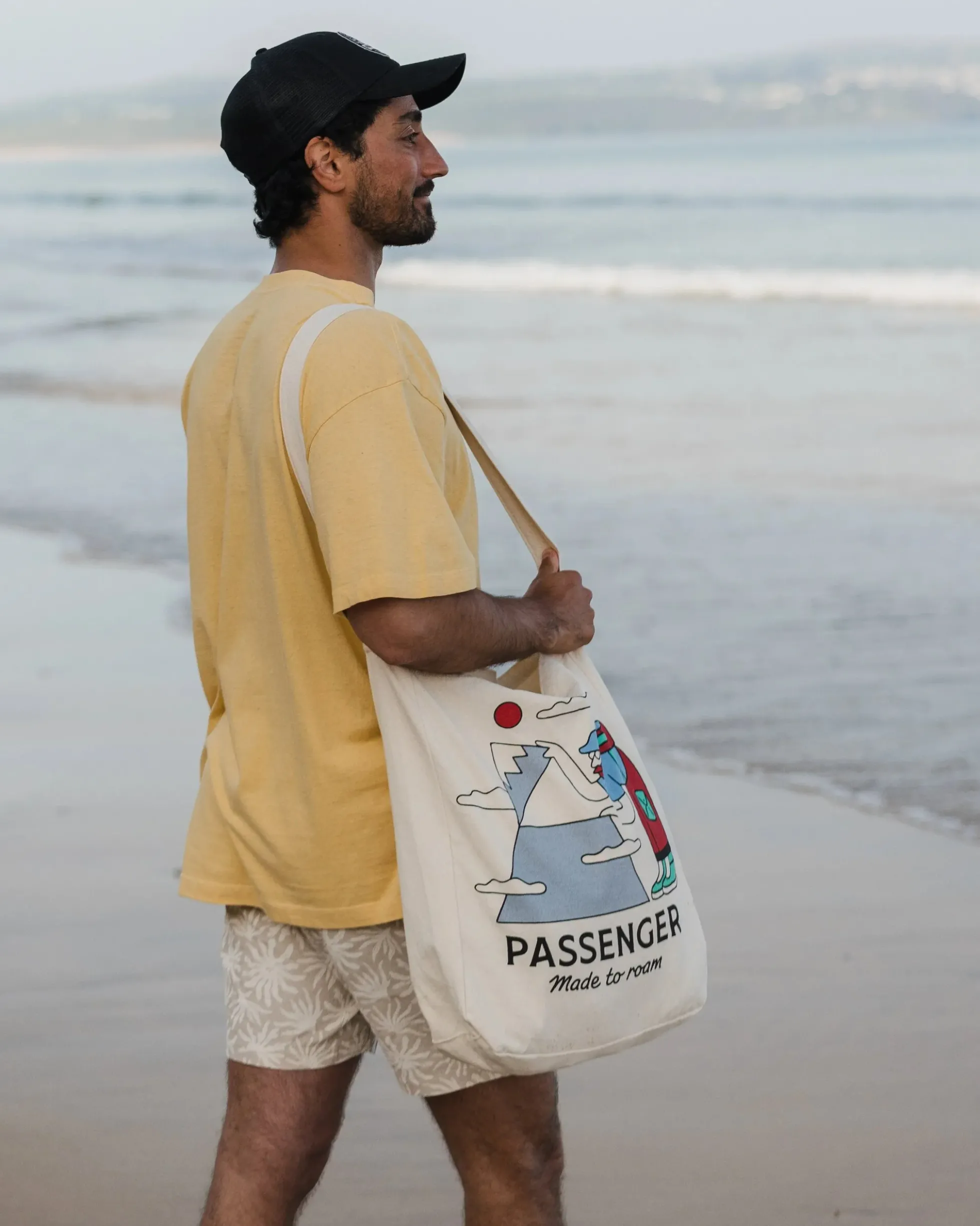 Sneaky Peak Organic Cotton Tote Bag
