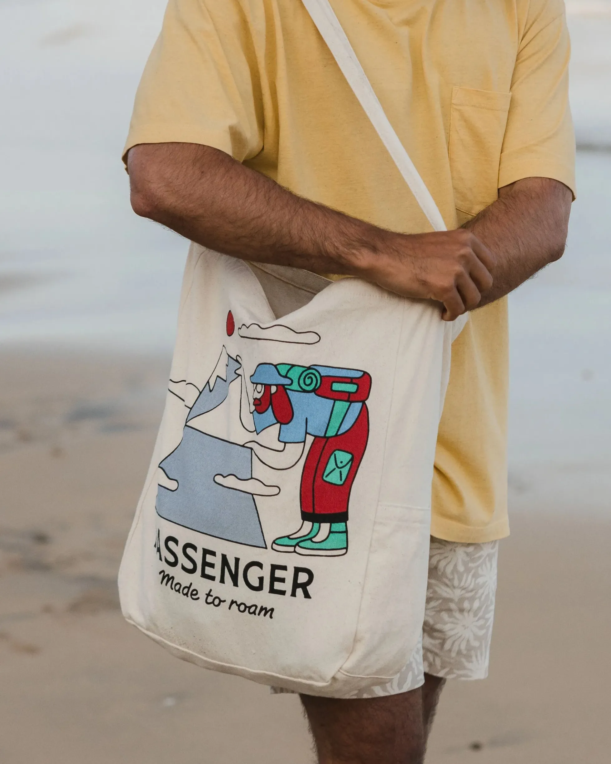Sneaky Peak Organic Cotton Tote Bag