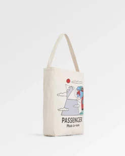 Sneaky Peak Organic Cotton Tote Bag