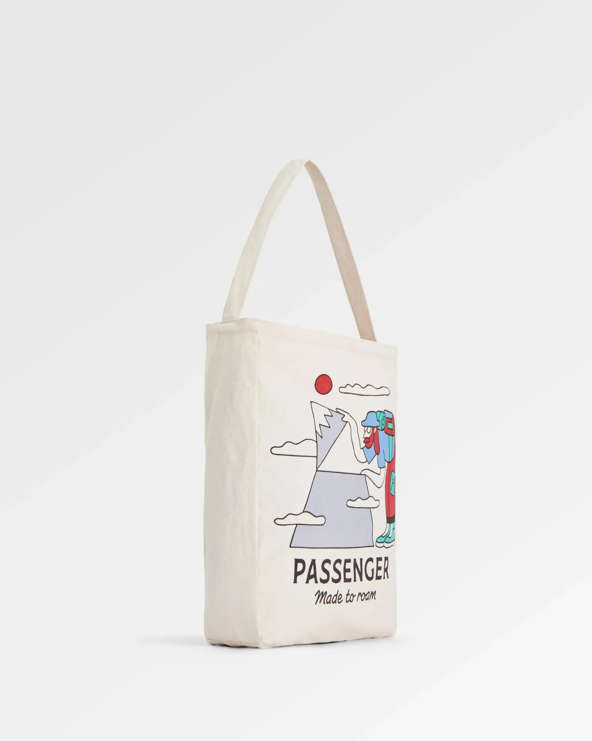 Sneaky Peak Organic Cotton Tote Bag