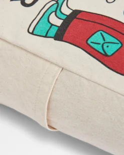 Sneaky Peak Organic Cotton Tote Bag