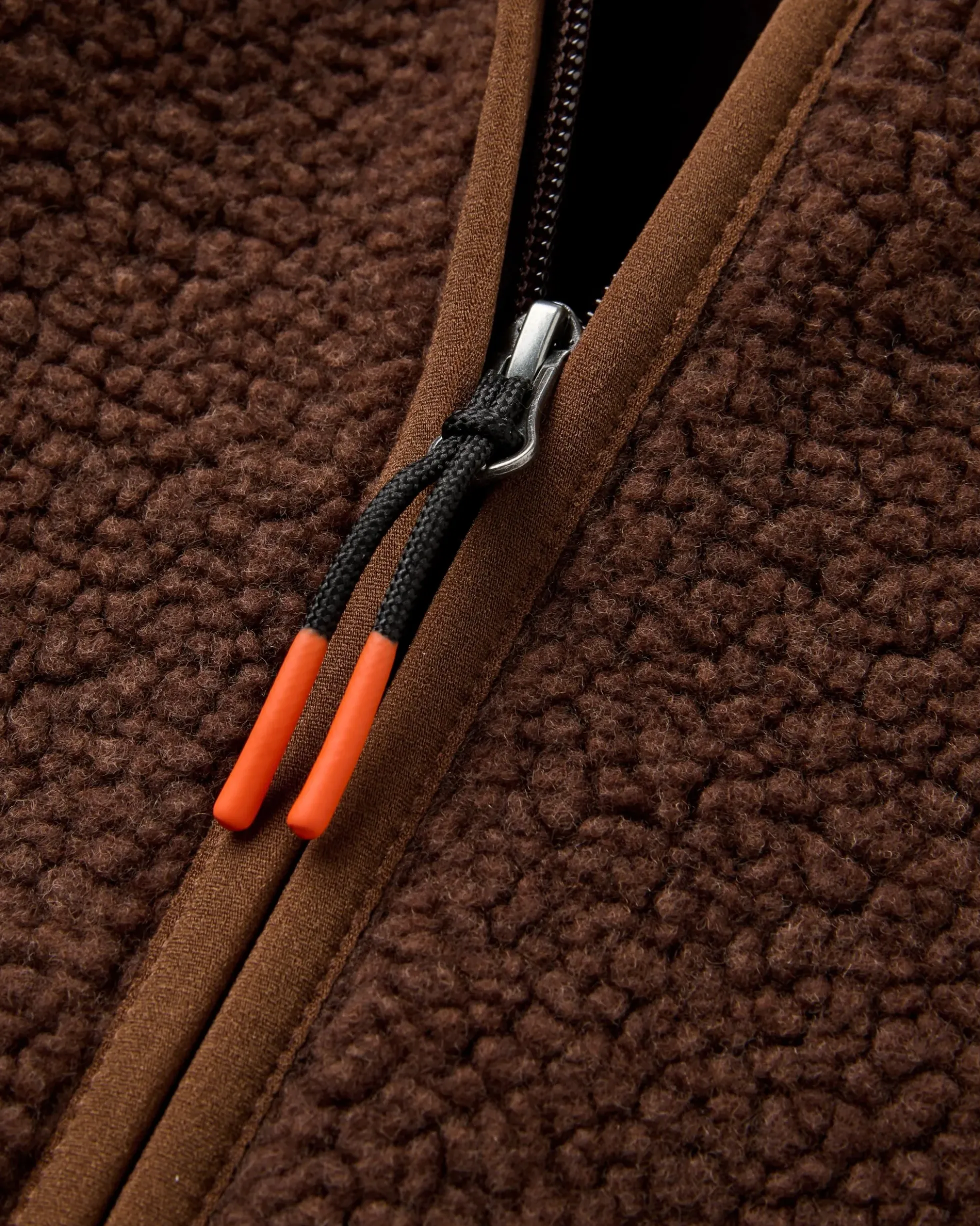 Tawny Deep-Pile Sherpa Fleece