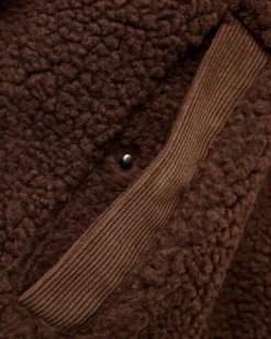Tawny Deep-Pile Sherpa Fleece