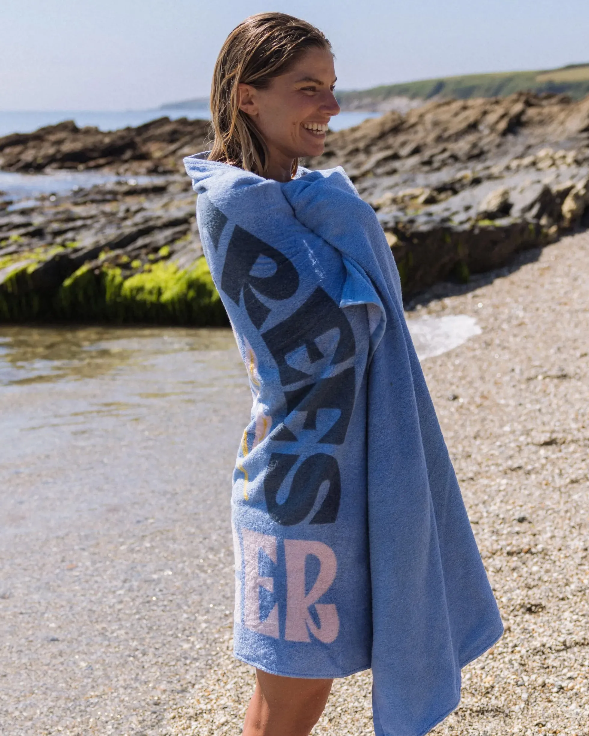 Tideline Organic Cotton Beach Towel