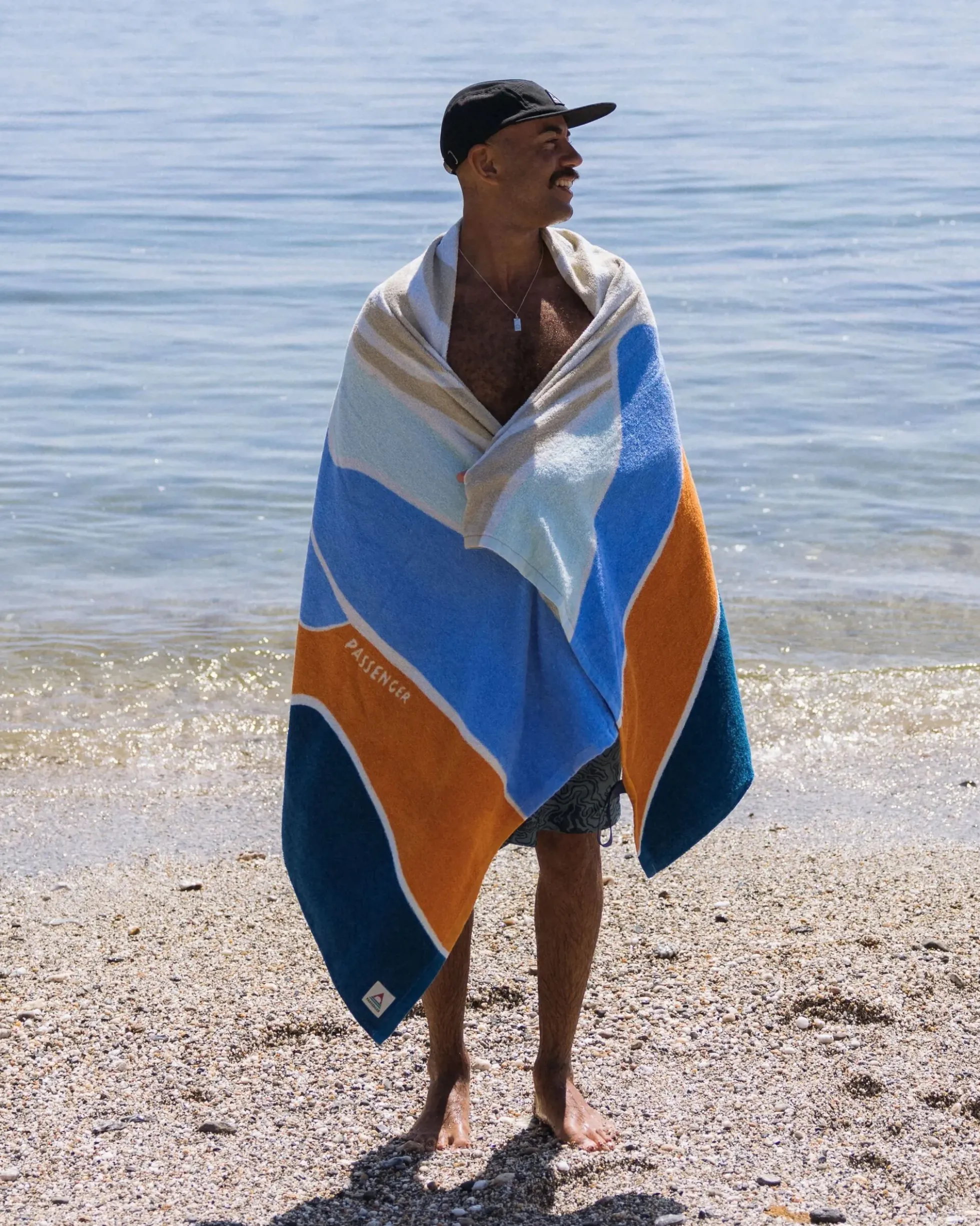 Tideline Organic Cotton Beach Towel