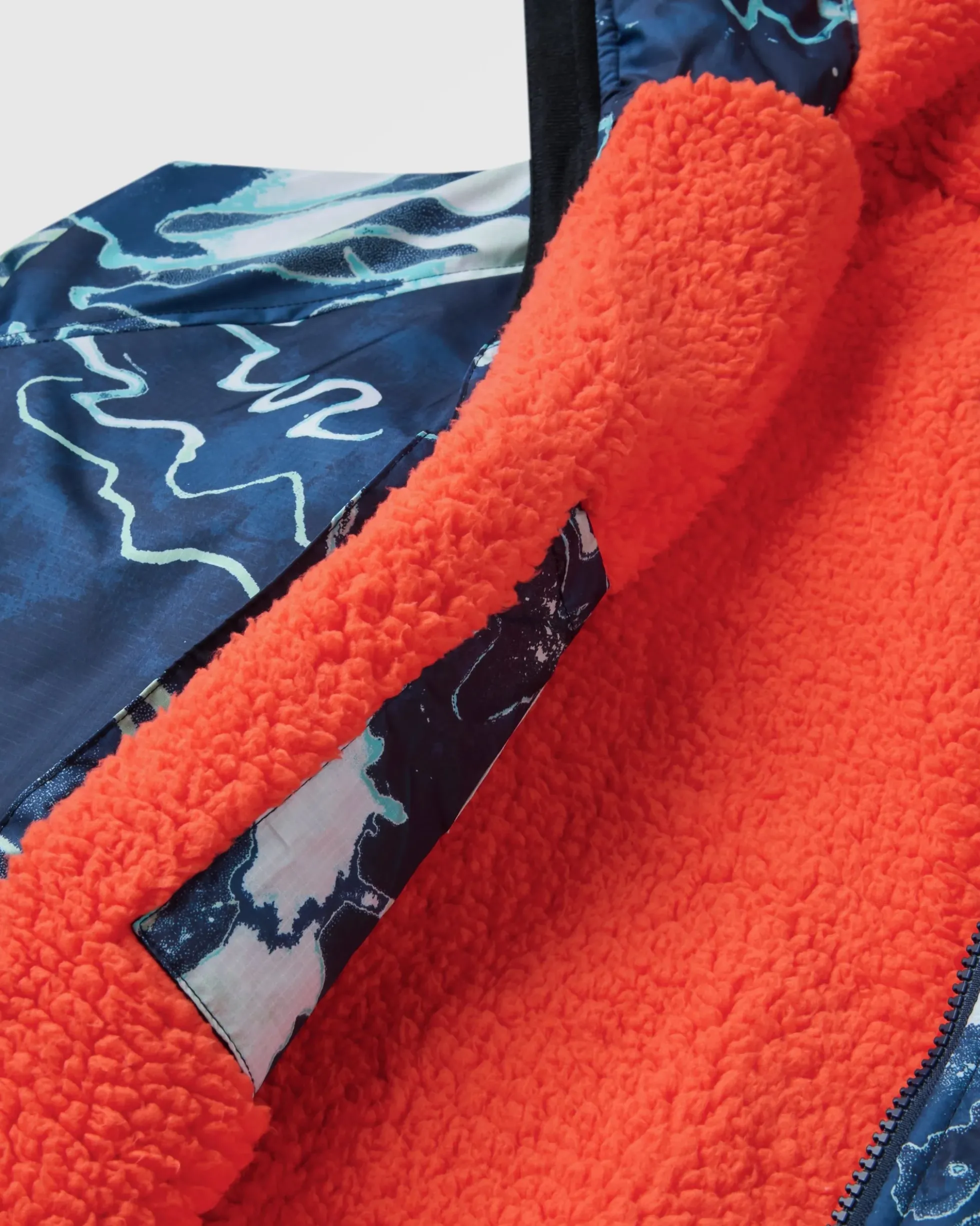 Waves Sherpa Lined Changing Robe