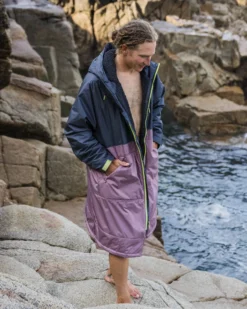 Waves Sherpa Lined Changing Robe
