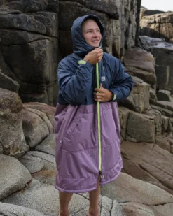 Waves Sherpa Lined Changing Robe