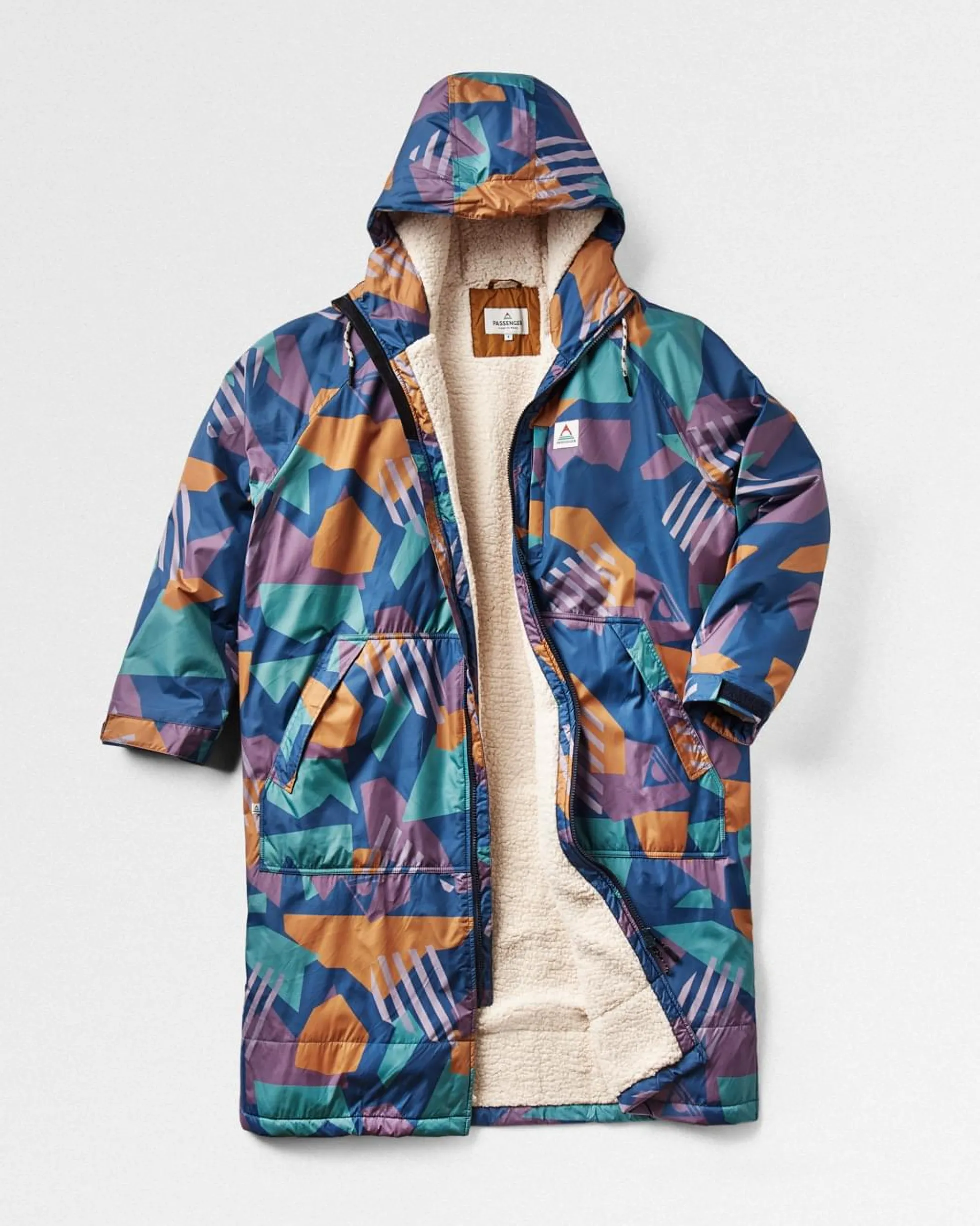 Waves Sherpa Lined Changing Robe