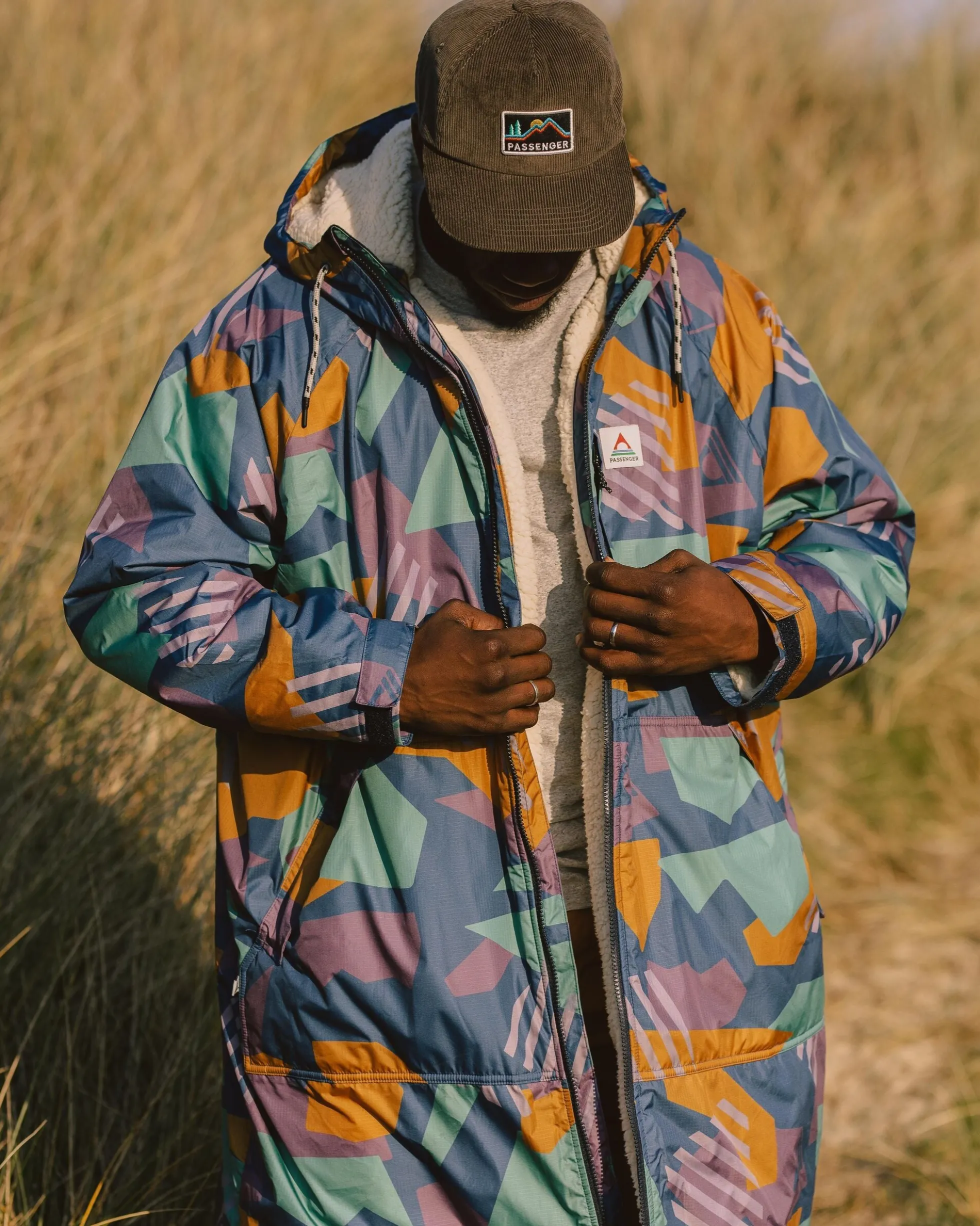 Waves Sherpa Lined Changing Robe