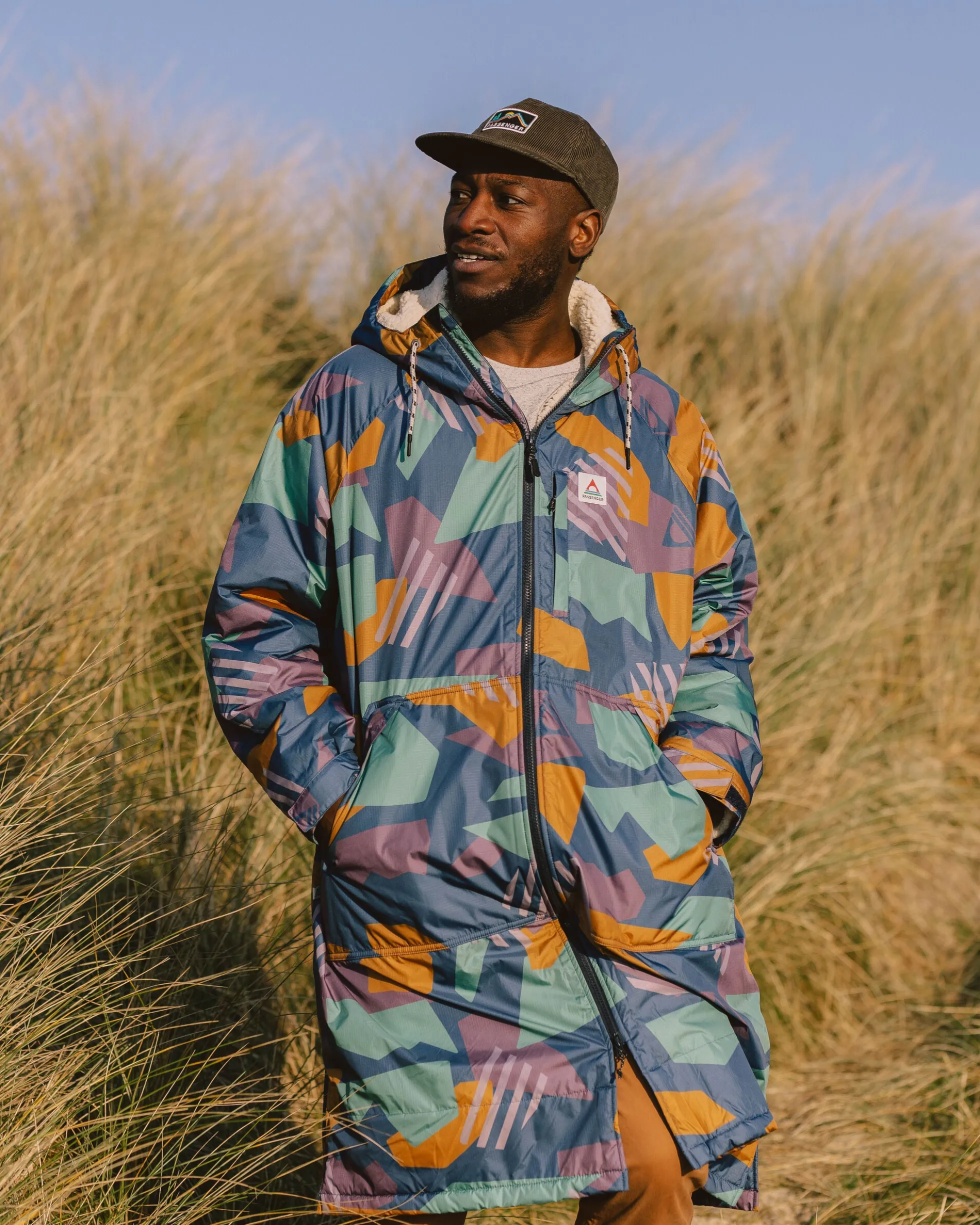 Waves Sherpa Lined Changing Robe
