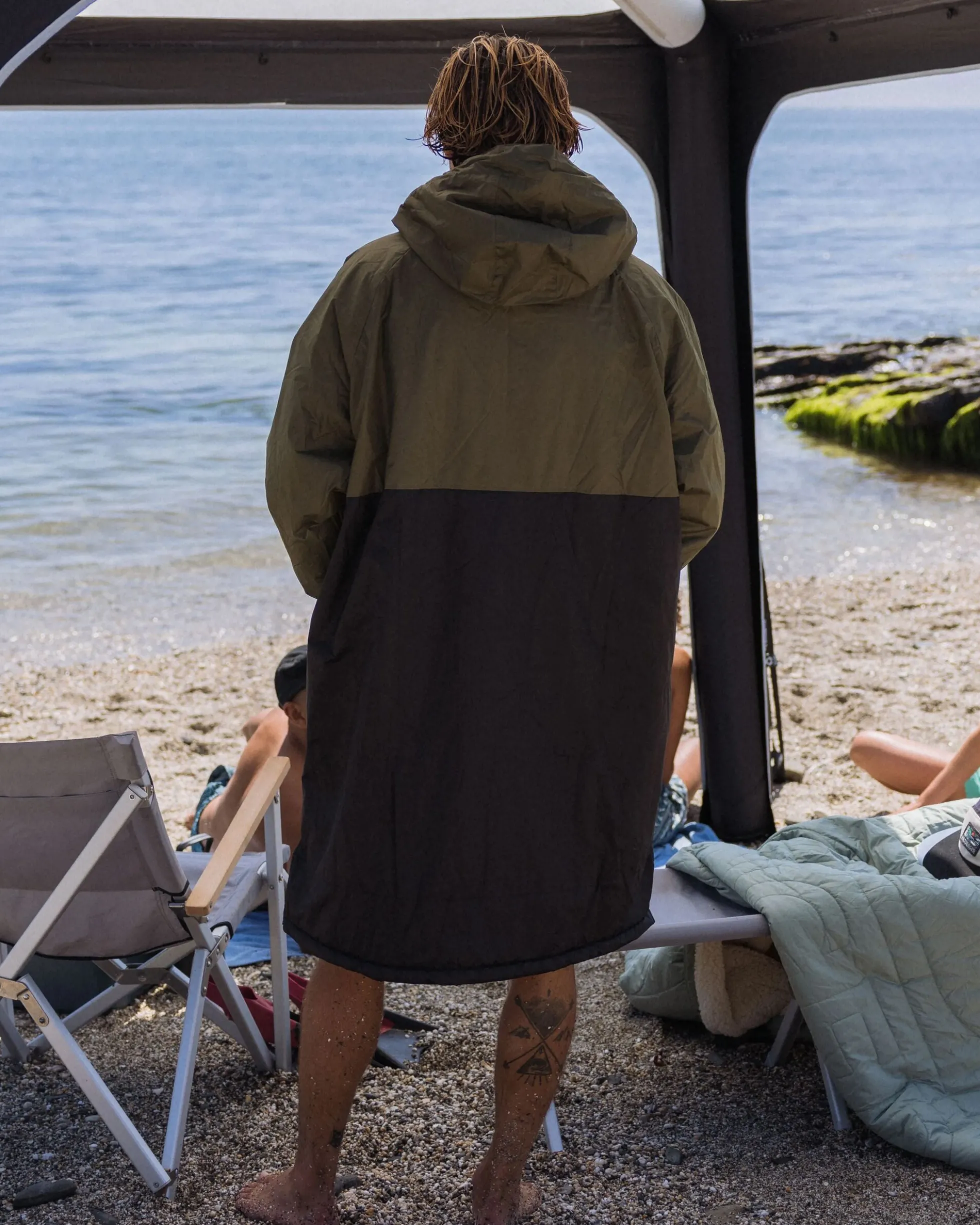 Waves Sherpa Lined Changing Robe
