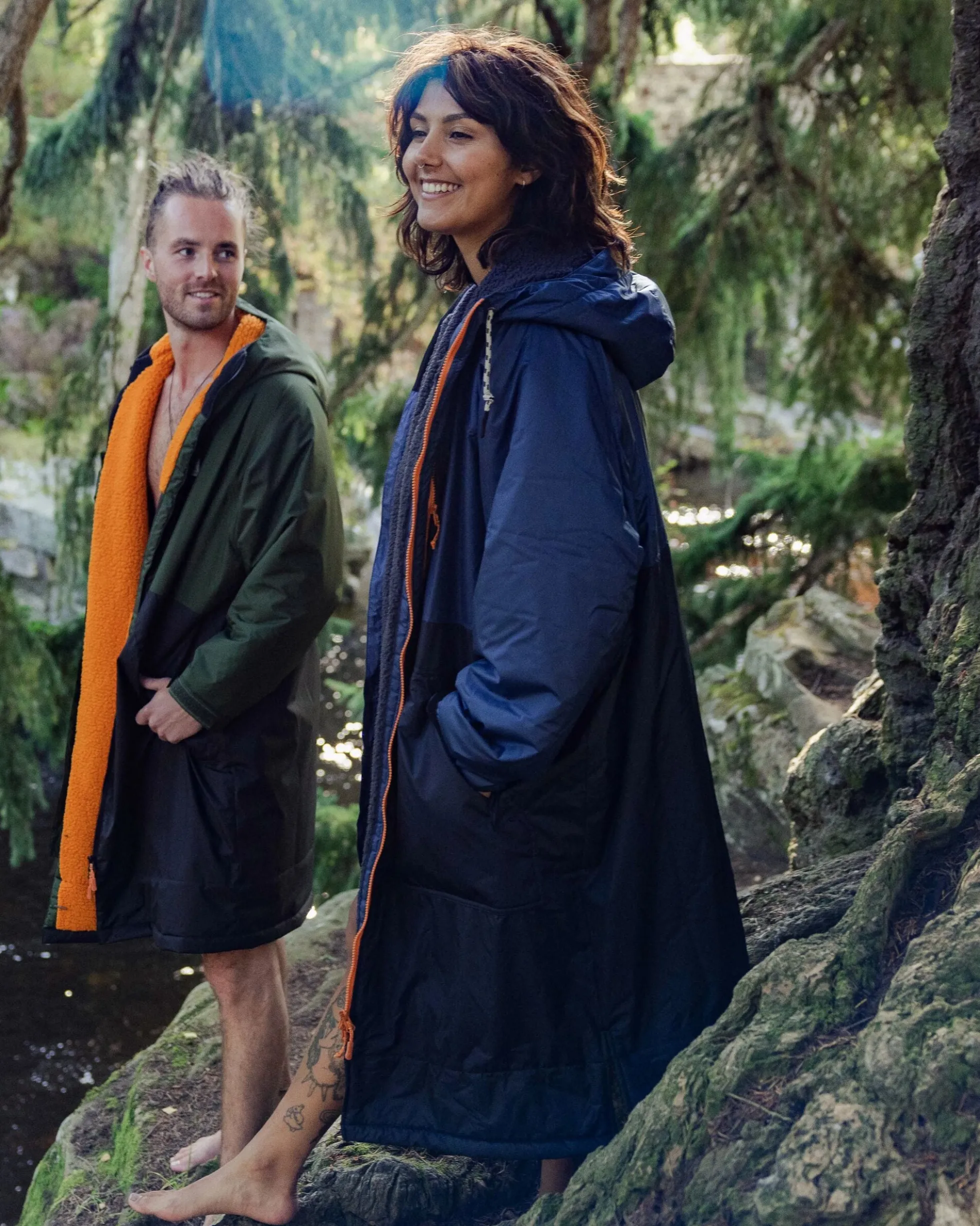 Waves Sherpa Lined Changing Robe