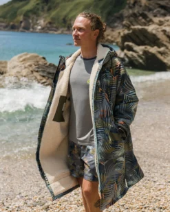 Waves Sherpa Lined Changing Robe