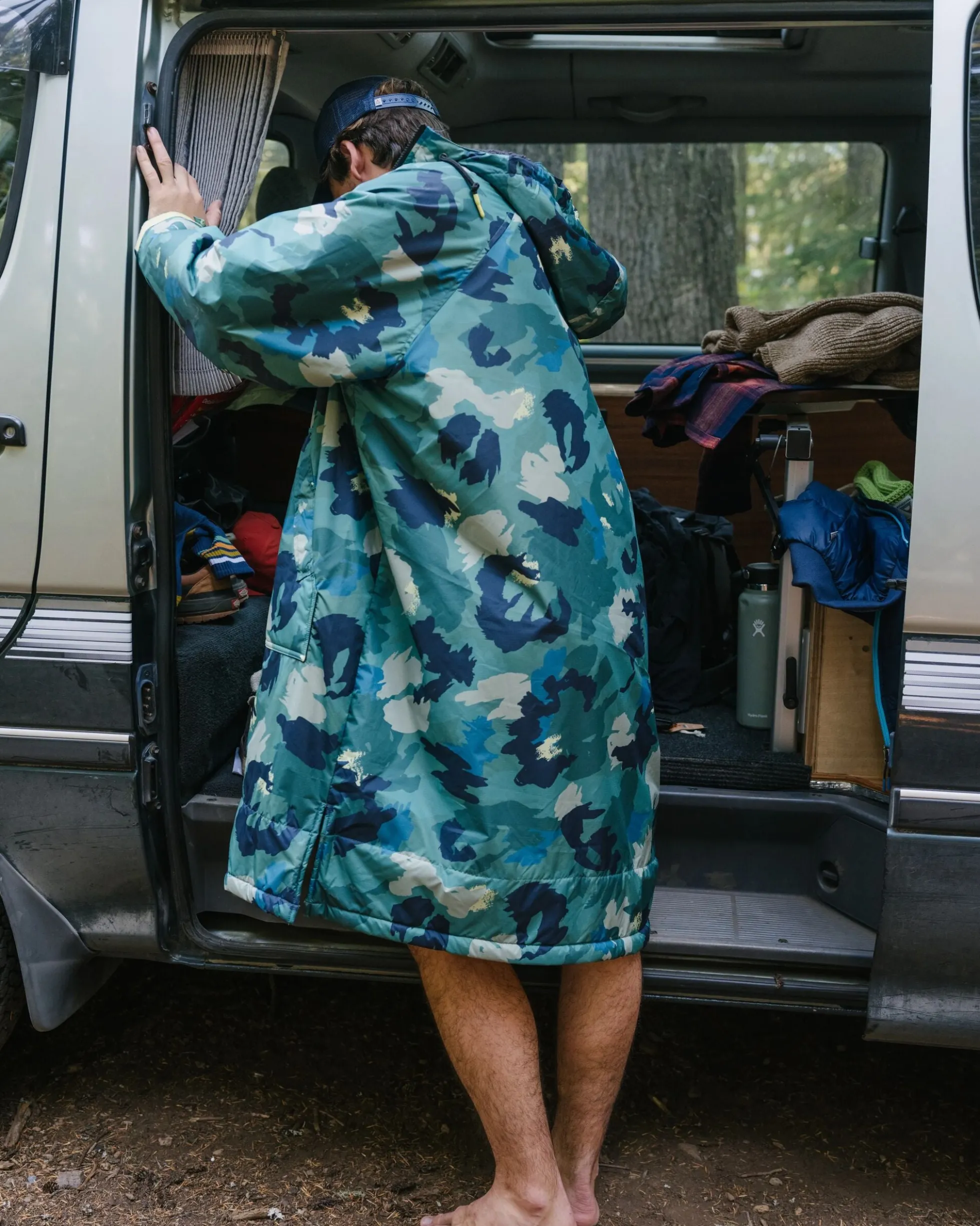 Waves Sherpa Lined Changing Robe