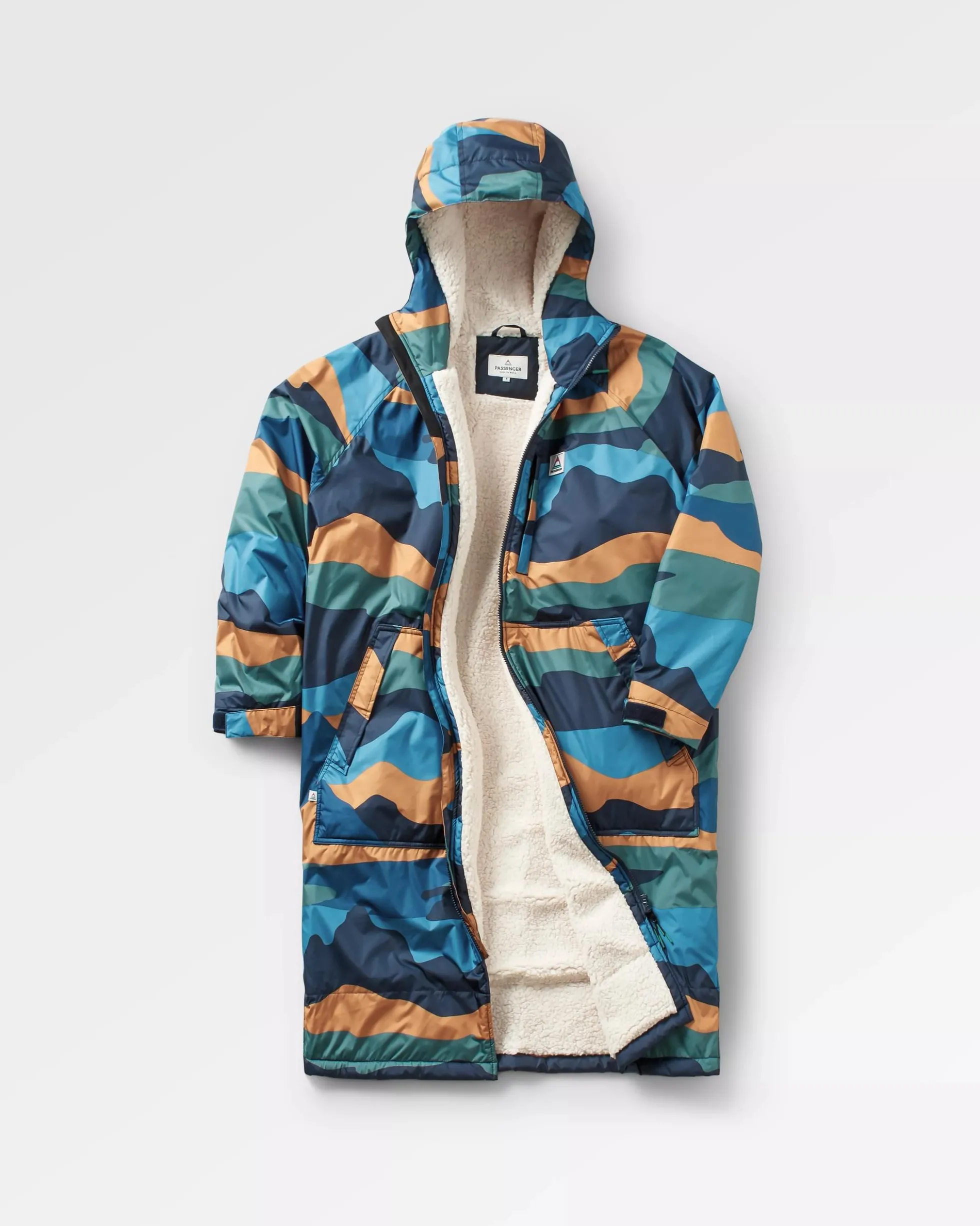 Waves Sherpa Lined Changing Robe
