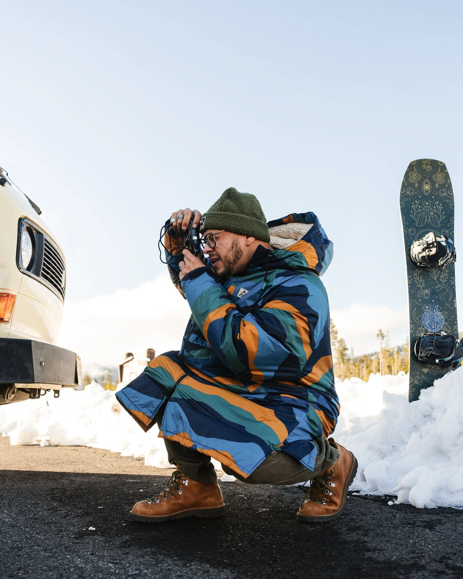 Waves Sherpa Lined Changing Robe