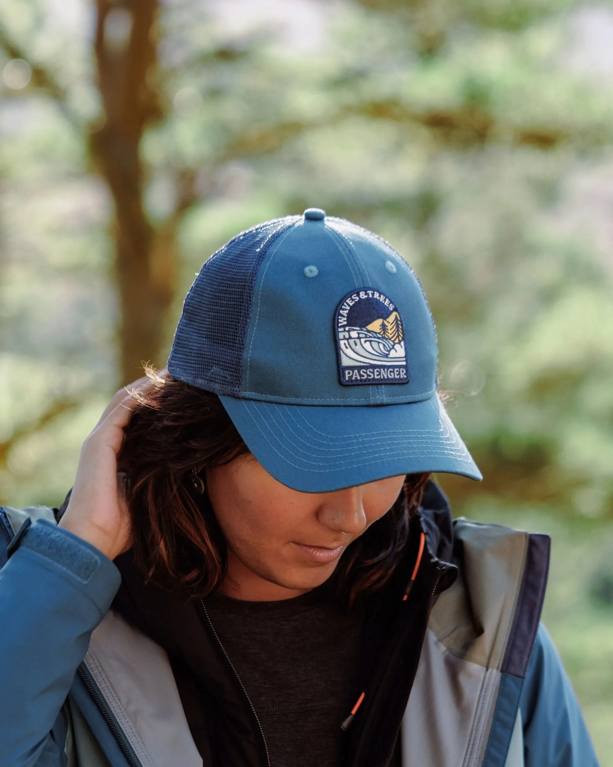 Waves & Trees Organic Cotton Trucker Cap