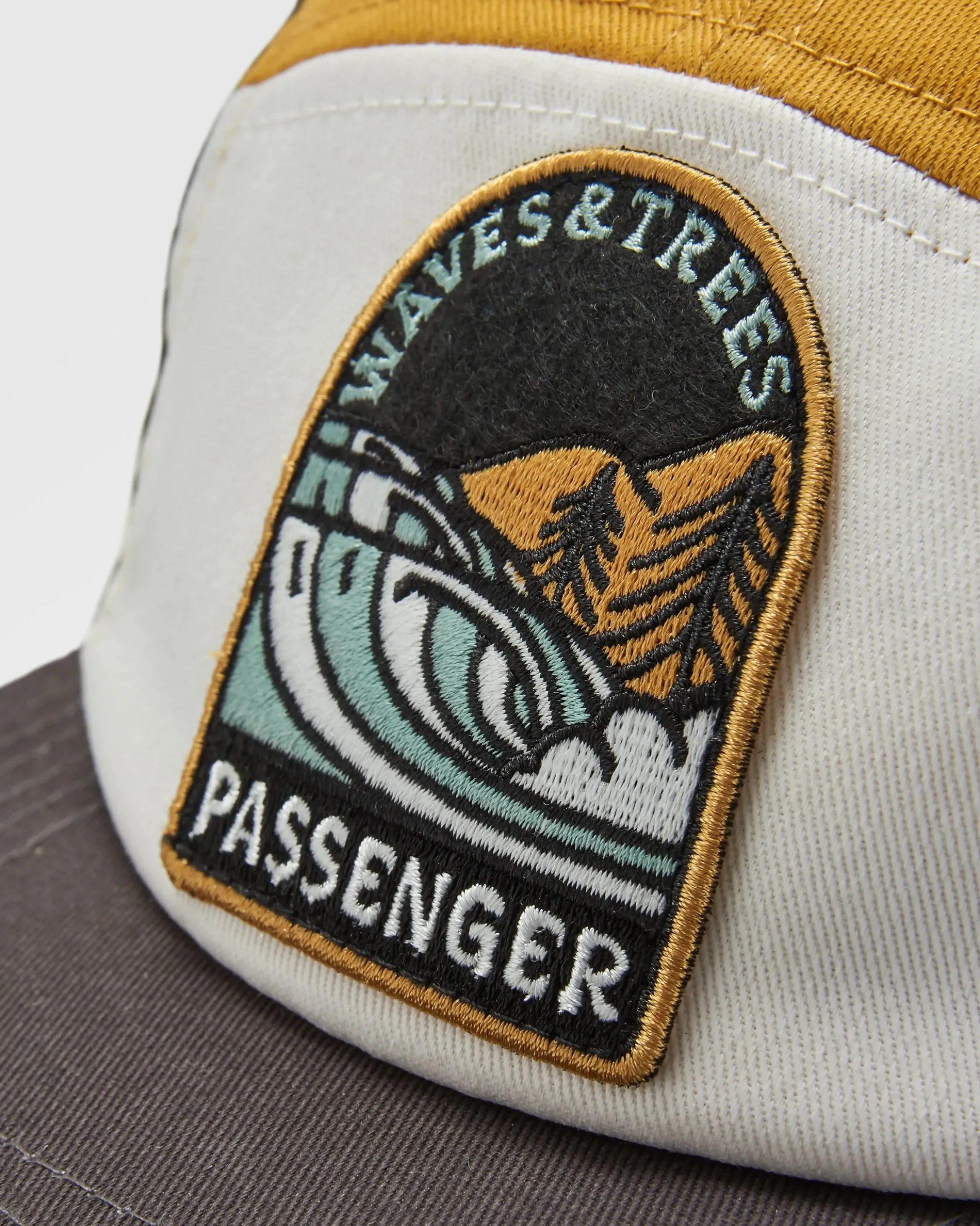 Waves & Trees 5 Panel Cap
