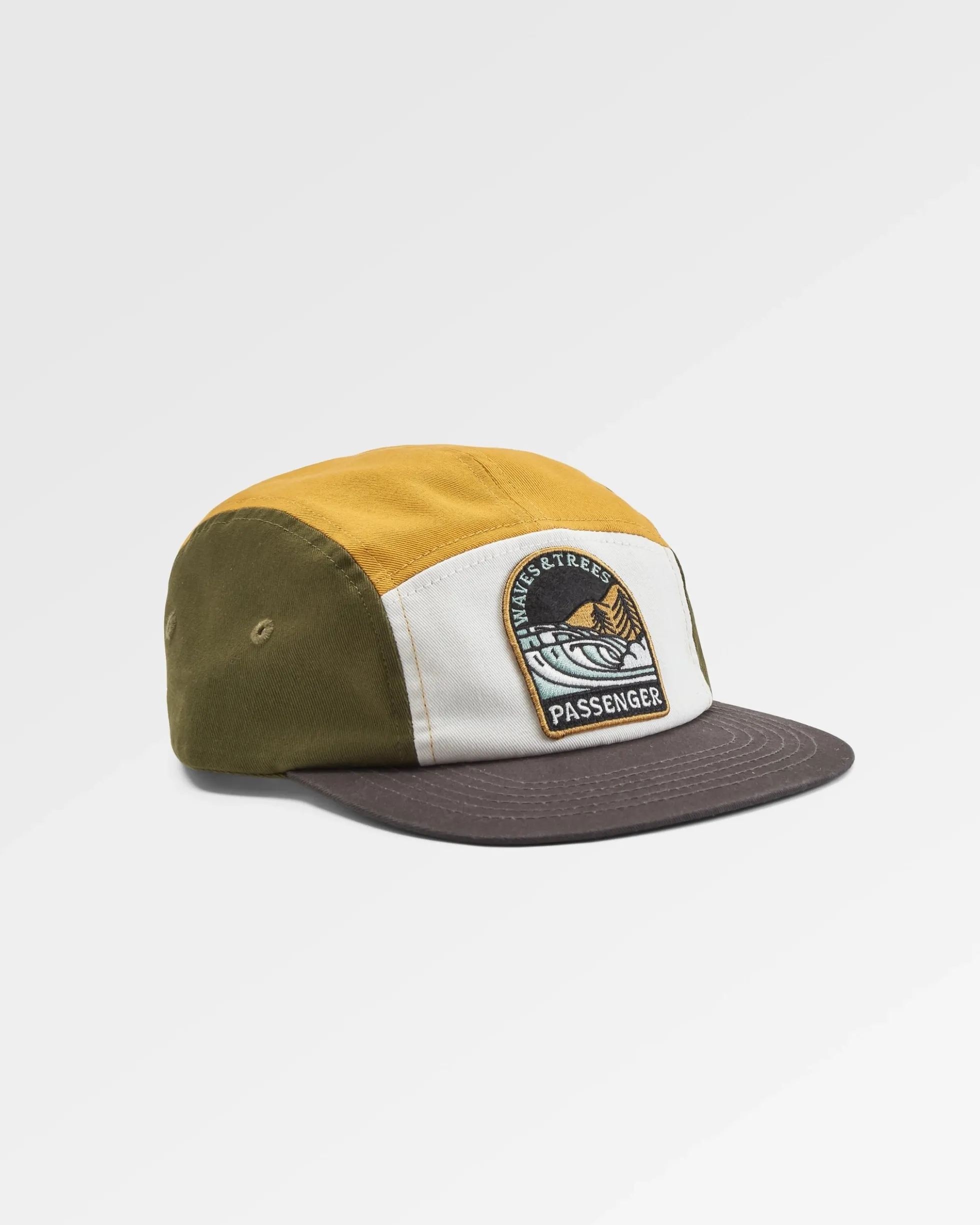 Waves & Trees 5 Panel Cap