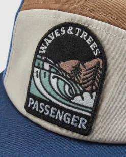 Waves & Trees 5 Panel Cap