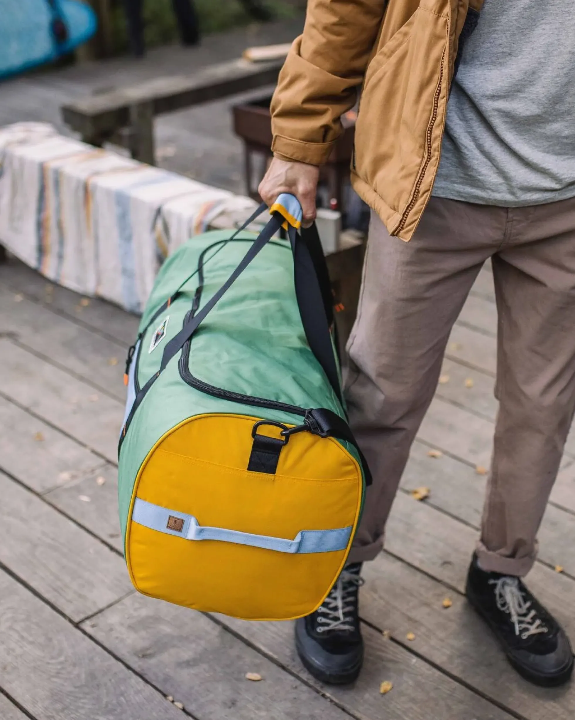 Weekender 58L Polyester Duffle Bag