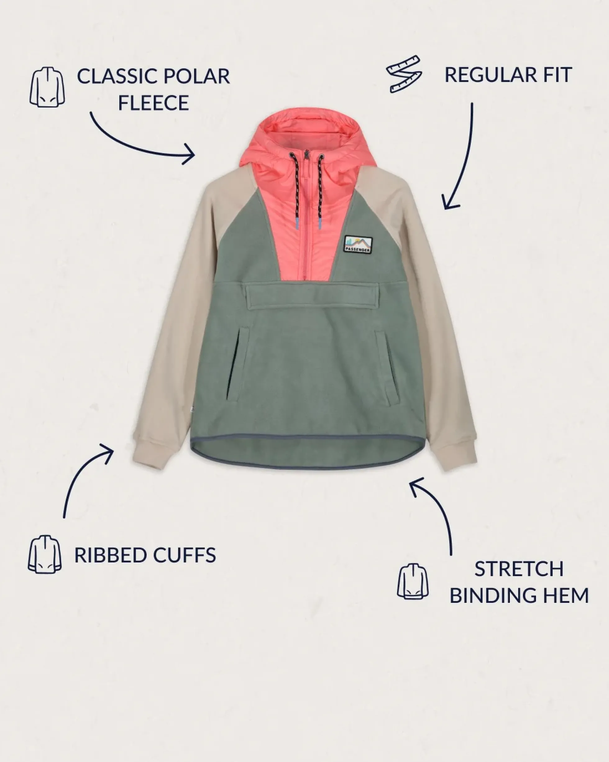 Women's Alexander Polar Hooded Fleece