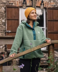 Women's Calla Hooded Polar-Lined Fleece