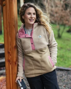 Women's Calla Hooded Polar-Lined Fleece