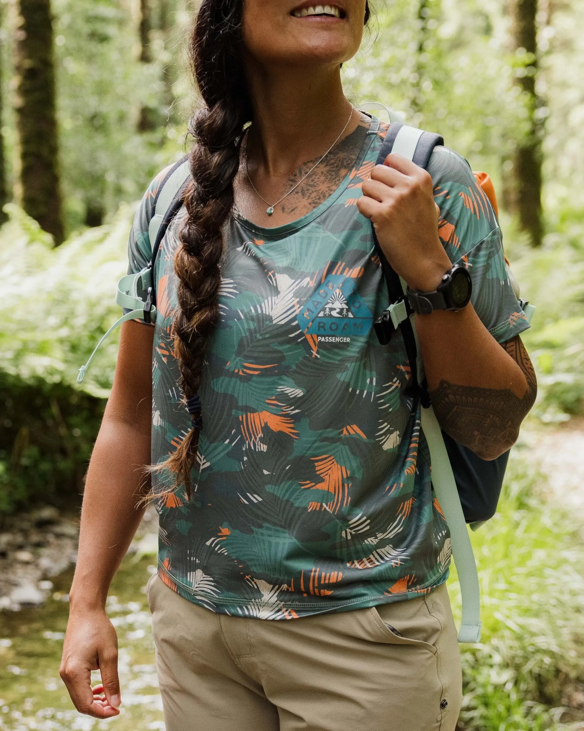 Women's Chakra Tie Back Active T-Shirt